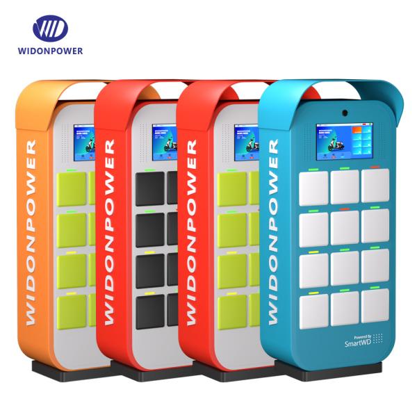 Station d'échange de batterie personnalisable avec accès au code QR et puissance de sortie personnalisée