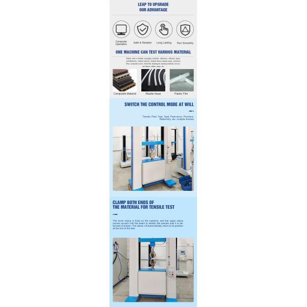 Electronic Computer  Universal Tensile Testing Machine Price Strength Test 1000KN