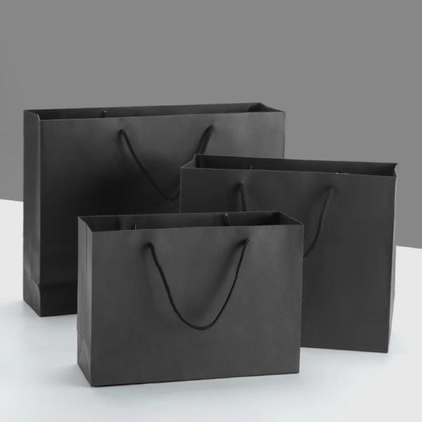 Shoes Custom Paper Shopping Bags Bronzing Silver 250gsm Ivory Favour Bags