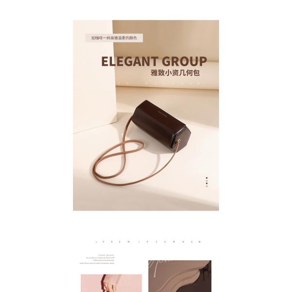 2024 NUEVA MODA SIMPLE BOLSA PEQUEÑA REDO TODO hombro único cuerpo cruzado bolso femenino moda bolso sin cilindro