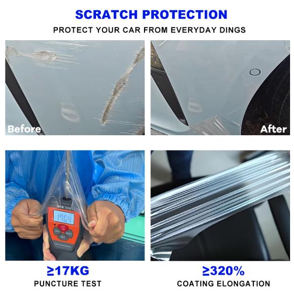 Self Repair Headlight PPF Car Paint Protection Film Anti Yellowing TPU 1.52X15m Auto PPF Film