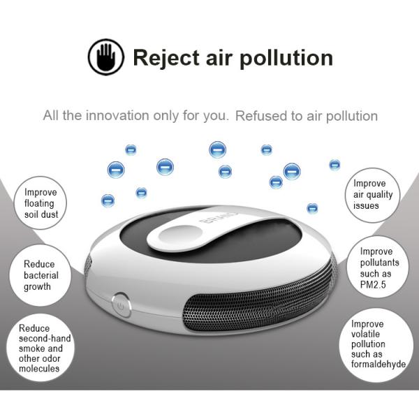 Очиститель Freshener воздуха автомобиля RoHS, очиститель стерилизации Pm2 5 запаха Deformate