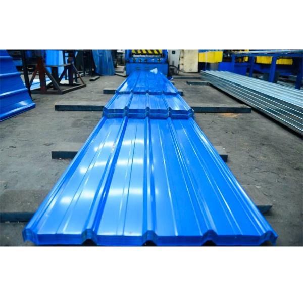 0.2-0.8mm Thickness Modern Design Color-Coated Galvanized Steel Plates for Warehouse Roofing