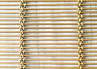 Pinte o revestimento de cobre de Rod Woven Mesh Antifire Building do cabo de SS316L