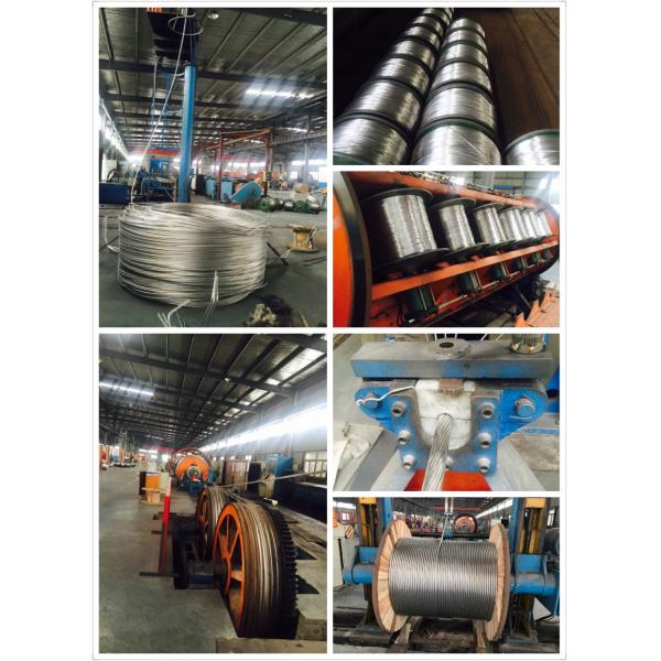 АСТМ Б232 оголяют воробья Спарате проводника АКСР для электростанции, конструкции