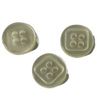 13mm 4 boutons de chemise en plastique de trous emploient sur l'habillement de la chemise des hommes