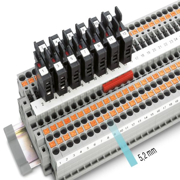 Phoenix Contact 400 V 6.3 A 3209235 P-FU 5X20-5 - Fuse Plug For Terminal Blocks