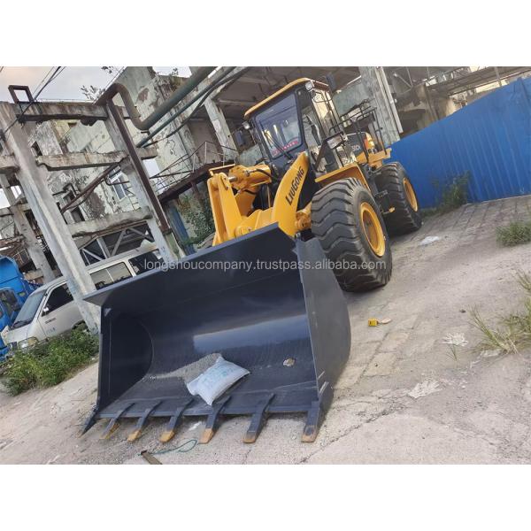 USED ZL50GN 17TONS LIUGONG ZL50CN 5 Ton Wheel Loader with ORIGINAL Hydraulic Pump