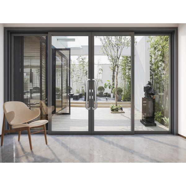 Three Track Aluminum Lifting Sliding Door Unique Drainage Design
