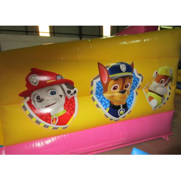 Durable Custom Made Inflatables Bounce House Slide Combo Digitally Printing 4 X 3 X 2.2m