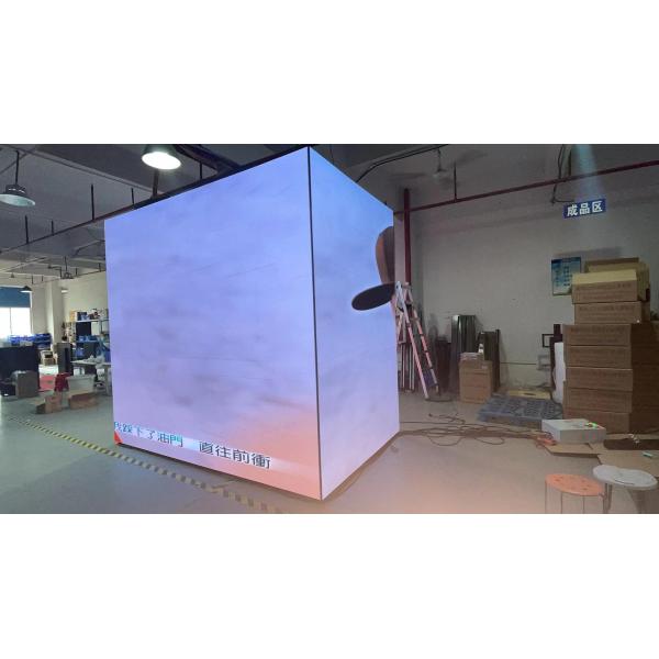 4 стена СИД угла сторон P2.5 видео-, крытый дисплей СИД рекламы