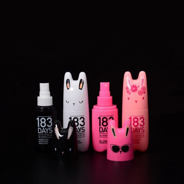 65ml Airless PET Plastic Pump Spray Bottle Cosmetic Emulsion Packaging (MC-PET-402)