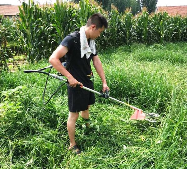 backpack Anti Slip 43CC  Brush Cutter  lawn trimmers shrub scissors grass trimmer gasoline grass cutter 2 Stroke 1.25K