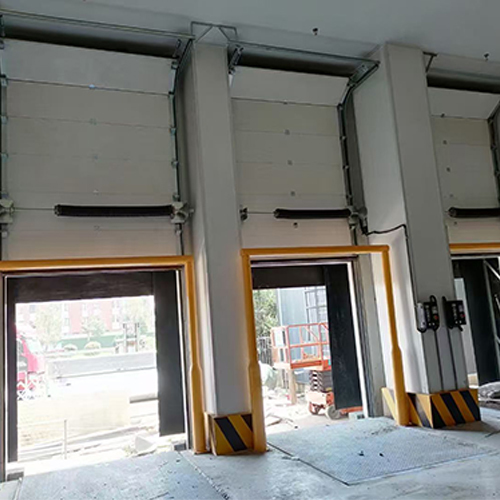 High Load Capacity Sectional Door Suitable For Heavy Vehicle Traffic Used In Railway Freight Depots