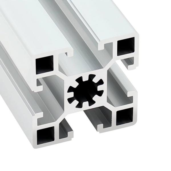 45*45 Factory Aluminium Extrusion Profil Frame T Slot Custom Extruded Anodized Industrial Aluminum Profiles