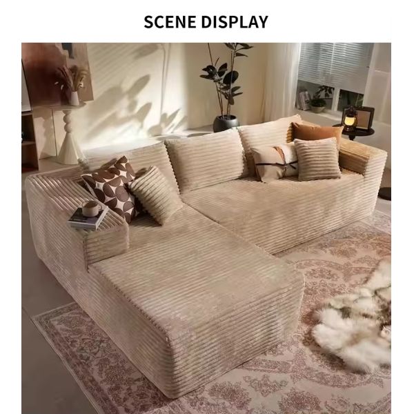 Customized Molding Fabric Compressed Sofa Recliner Set Spring Sponge Vacuum Couches for Living Room for Apartment or Mall