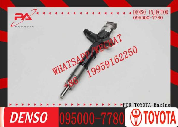 Venda direta de fábrica Biquines de injetores diesel Injetor de combustível diesel 23670-30280 095000-7780 Para Toyota Hilux
