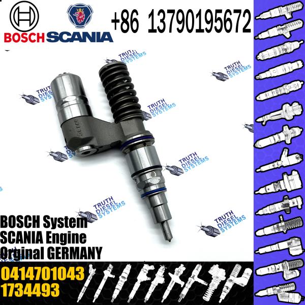 BOSCH injetor 0414701043 Combustível diesel Unidade de bomba 0414701043 1734493 para motor Scania 8,9 / 11,7 Lt