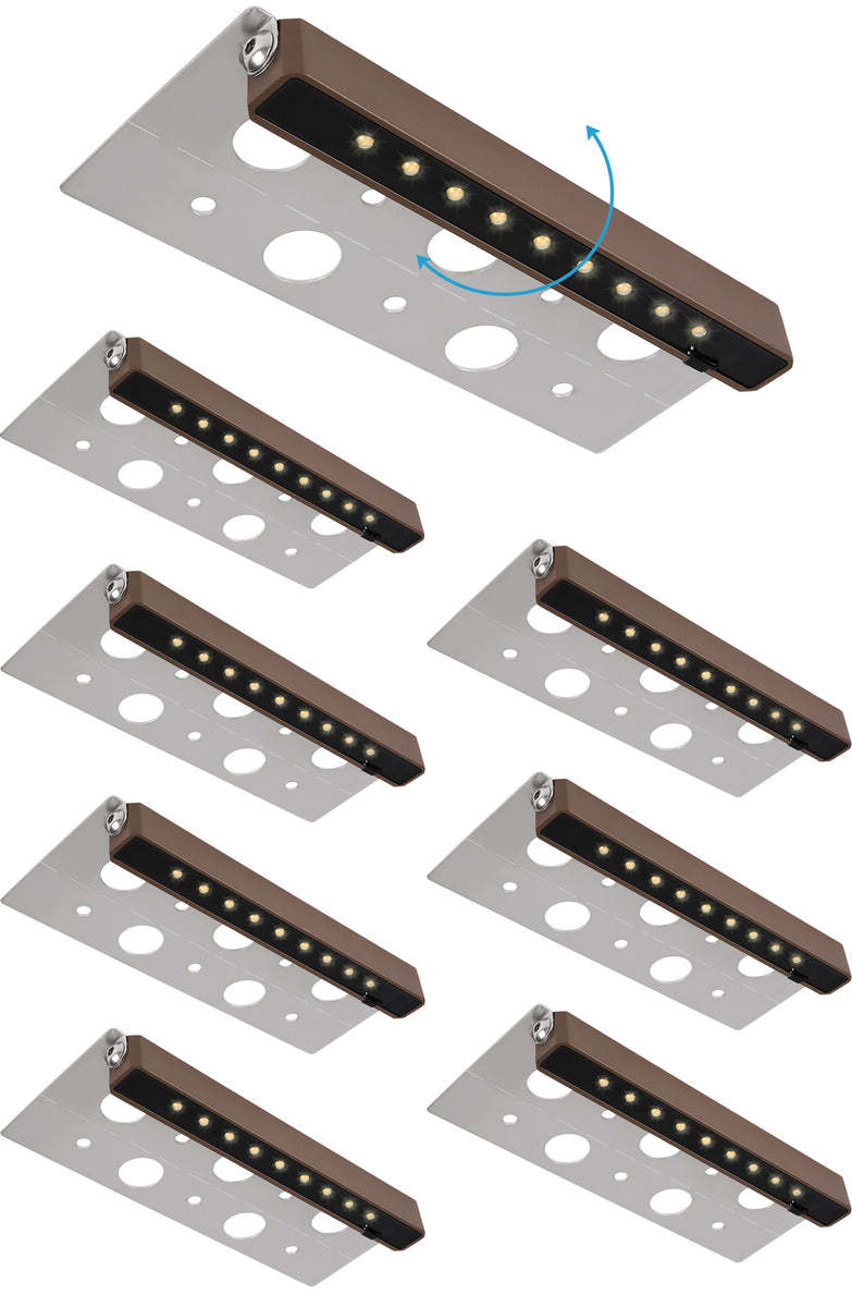 16pcs Plastic Anchors Package LED Hardscape Lighting 7 Inch 2.5W Warm White