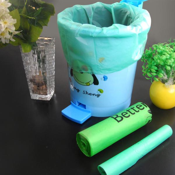 100%Biodegradable and Compostable T-Shirt Bags/Vest Carrier PE Plastic resuable shopping bag, T-shirt Shopping Bag/ Comp