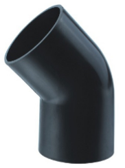 50mm 200mm 315mm HDPE Drainage Fittings Siphon 88.5 Elbow SGS CE Approved