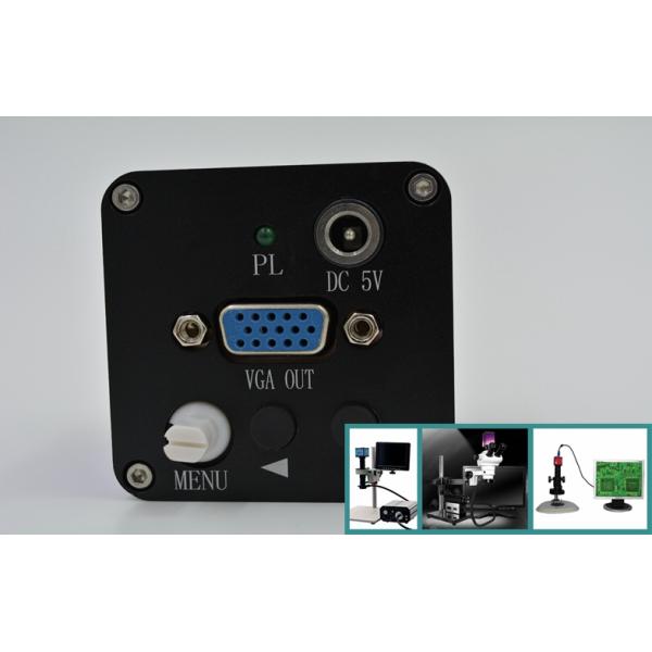 Build In Crosshair Generator HD Microscope Camera VGA Interface Direct To Monitor