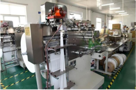 Servo Driven Napkin Spoon Fork Toothpick Sugar Cutlery Set Full Automatic Packing Machine