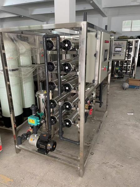 4000LPH Stainless Steel 304/316 Reverse Osmosis Plant with 1 Year Warranty for Commercial Water Purification