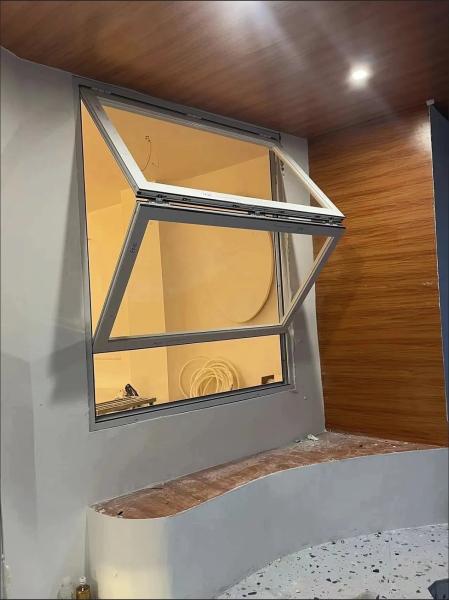 Server Room Heat Rejection Folding Windows - Active Cooling Fins