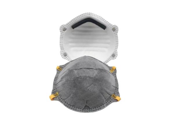 Non Irritating Disposable Respirator Mask Odorless Naturally Contoured Shape
