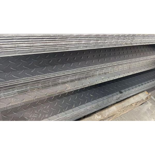 Q235B Checkered Steel Coil | Anti-Slip Diamond Tread Plate