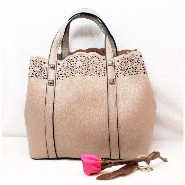 2016 new summer temperament simple casual hollow handbag shoulder bag