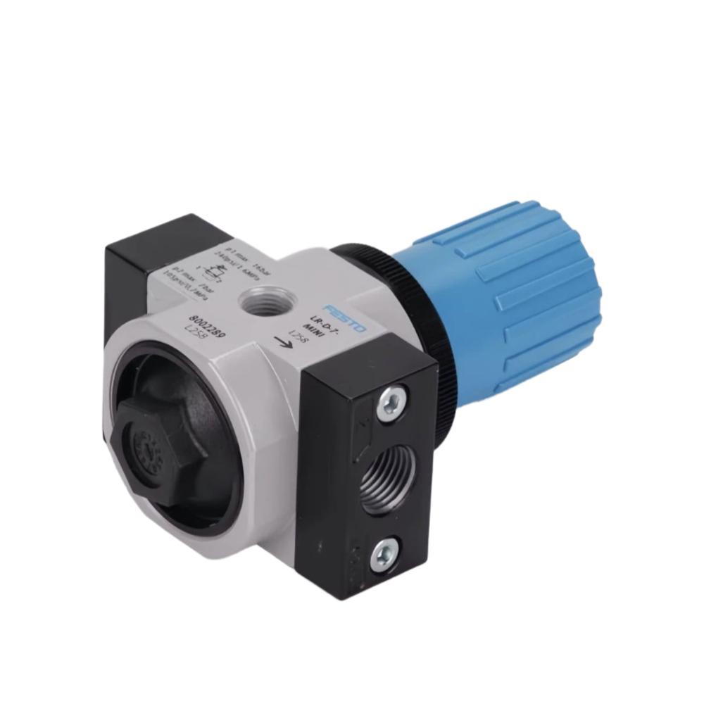 Industrial Stable Pressure Control Regulator FESTO LR-3/4-D-MAXI-MPA Impact Resistant Zinc Alloy Housing
