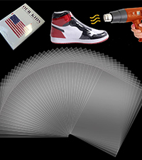 Shrink Wrap Bags, 400 Pcs 4x6 Inches Clear PVC Heat Seal Bags For Soap Sleeve Packaging, Bath Bomb,Shoes,Jars,Gift