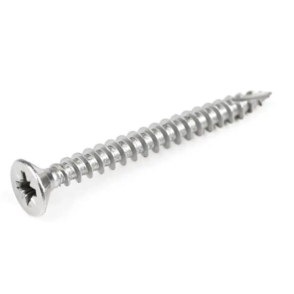 Hot Sale Flat Head Chipboard Screw Super Duplex Stainless Steel Drywall Screws Coarse Thread