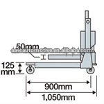 сверхмощное колесо тележки тележки колеса автошины тележки