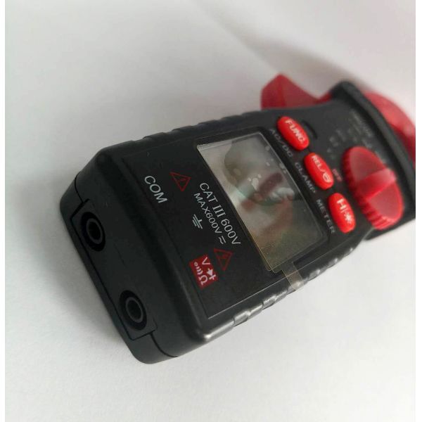 Anti Burn Electrician Maintenance Clamp Multimeter High Precision AC 600A DMQ205