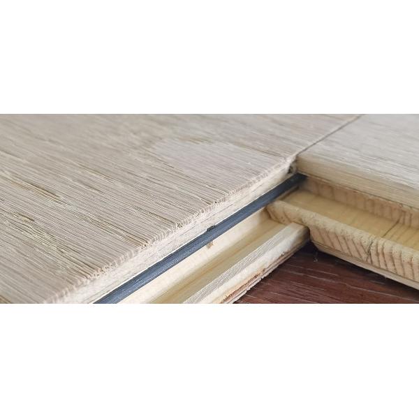 настил 260*2200mm проектированный дубом деревянный