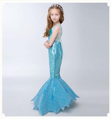 High Elasticity Little Mermaid Fish Tail Costume Durable Fade Resistant Fabric