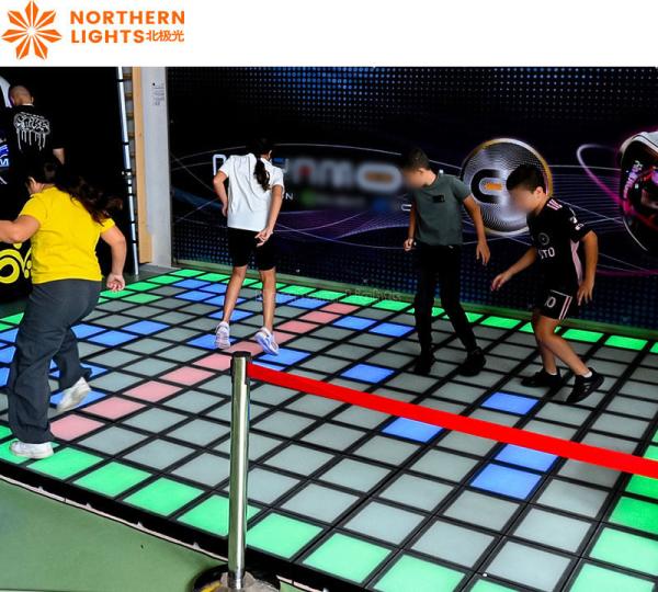 30x30cm Fábrica Interativo Jogo Ativo Led Piso Ativar Piso de Dança