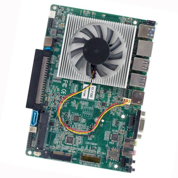 DC12-19V Intel Kaby Lake-U 3865U OPS Motherboard With RS-232 For Electronic Whiteboard