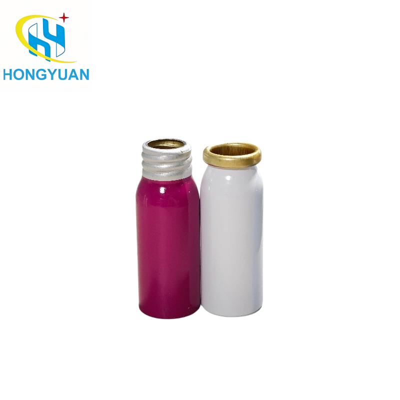 Wholesale Seamless Monobloc Aluminum Aerosol Can with Customizable Printing - Lightweight & Portable Empty Spray Can