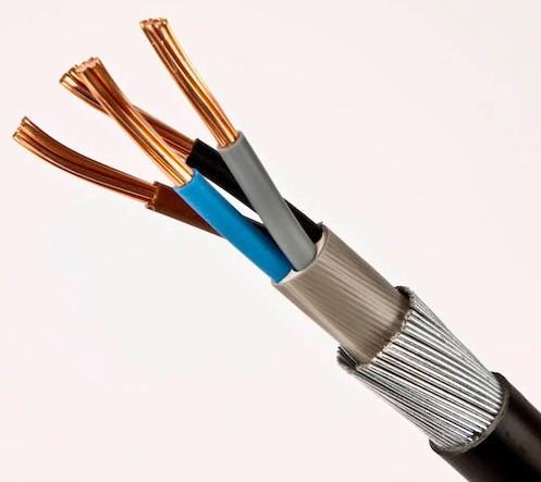 Stranded Bare Copper Rubber Insulated Cable , Rubber Sheathed Flexible Cable