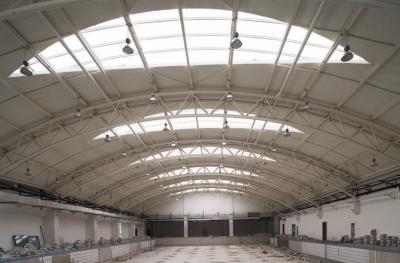 Projeto portal e fabricação de aço industriais das construções da estrutura do quadro e do fardo