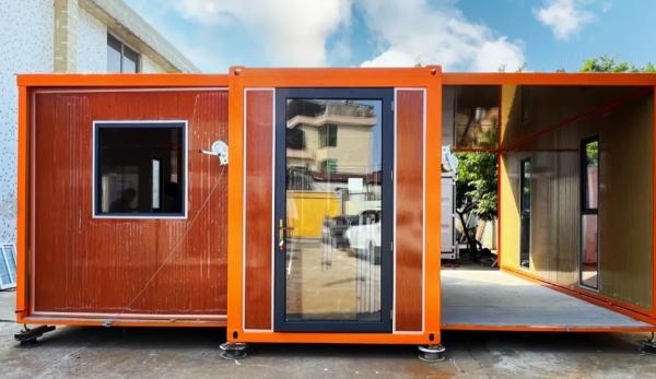 Expandable Prefab Container House Sandwich Panel Construction for Customized Design