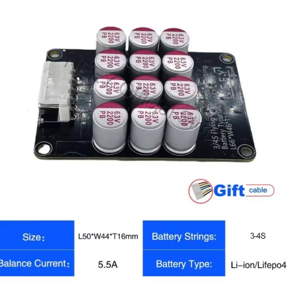 Advanced Lithium Battery Active Balancer for 4s to 5s Solutions