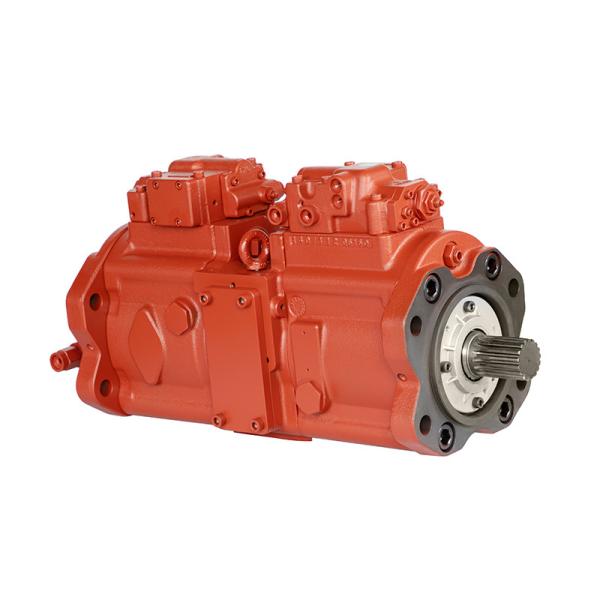 Red Excavator Hydraulic Pump System , R215-7  Hydraulic Pump K3v112dt
