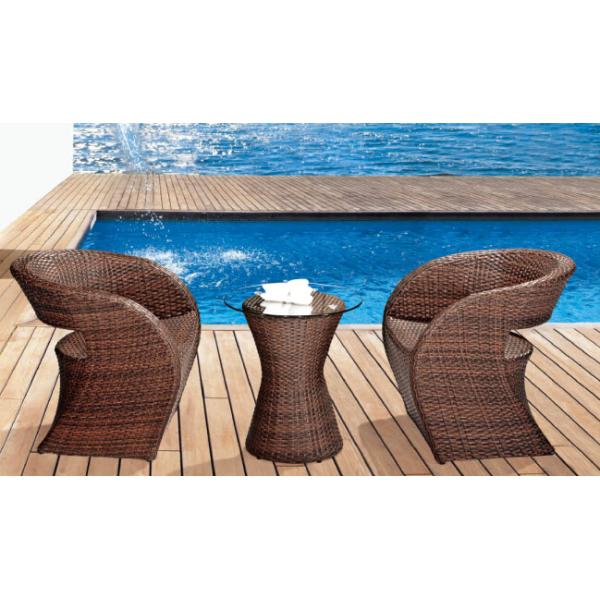 Outdoor furniture rattan dinning set --4000