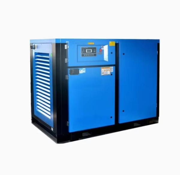 Customized 380V Industrial Core Compressors 110KW Two-Stage Screw Oil-Less Stationary Micro-Air Compressor 15KW Power Source