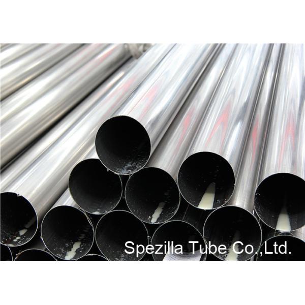 TP304L Bright Annealed precision steel tube ASTM A270 OD / ID 320 Grit Polish